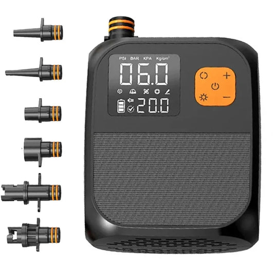 8000mah Touch screening Electric paddlepump 25psi Pump Two-Stage Inflator, Sup For Kayaks, Sails, Sup Electric Equipment