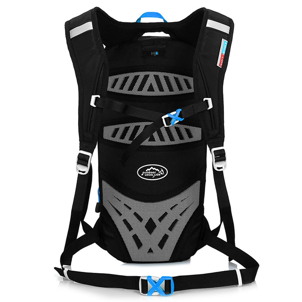 Leão local 6l/5l saco de ciclismo das mulheres dos homens equitação à prova dwaterproof água respirável bicicleta mochila, saco de água da bicicleta, capacete da bicicleta