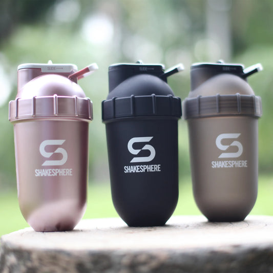 ShakeSphere Tumbler Protein Shaker Origin Water Sport Shaker para mistura de proteína em pó Fitness Gym Garrafa 700ml