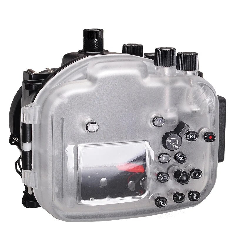 for Sony A7 II A7s A7r Mark II 28-70 ILCE-7 ii 28-70mm A7M2 Meikon 40M 130ft Waterproof Underwater Diving Camera Housing Case