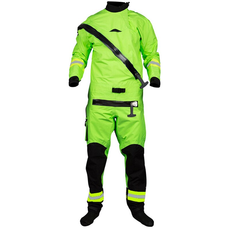 Super Survival Dry Suit With Reflective Strip Increased Visibility Kayaking Equipment Surface DrySuits Waterproof Seal for Men