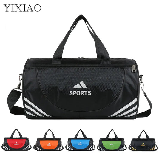 Sacos de ginásio de náilon à prova dwaterproof água ao ar livre yoga esportes treinamento bolsa das mulheres dos homens fitness armazenamento viagem crossbody sacos esportivos