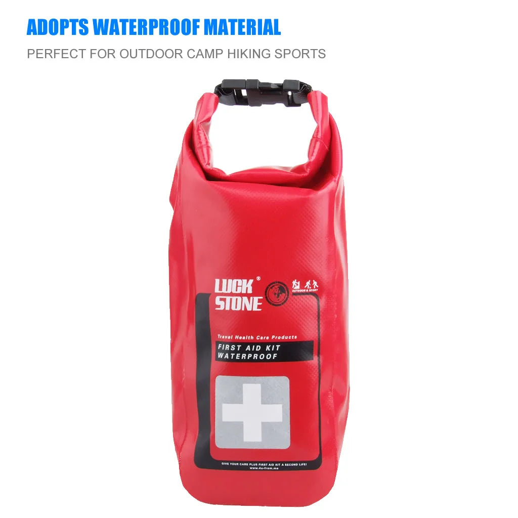 New 2L Portable Waterproof First Aid Bag Outdoor Camp Emergency Kits Case Only For Home Car Travel Fishing Hiking Sports