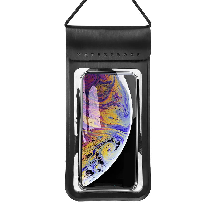 KUULAA Waterproof Phone Pouch Underwater Phone Bag Case Swimming Diving Phone Case Bag for Xiaomi iPhone Huawei Samsung