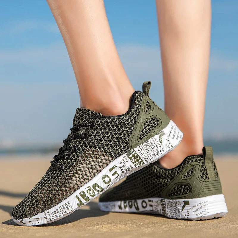 Men Women Quick-Dry Wading Shoes Water Shoes Breathable AquaIn Upstream Antiskid Outdoor Sports Wearproof Beach Sneakers 39-46