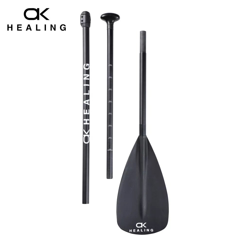 Sup Board Paddle Fiber Glass 175-205CM Stand Up Paddle Adjustable Paddle Board Water Sport For Kayak Inflatable Drifting