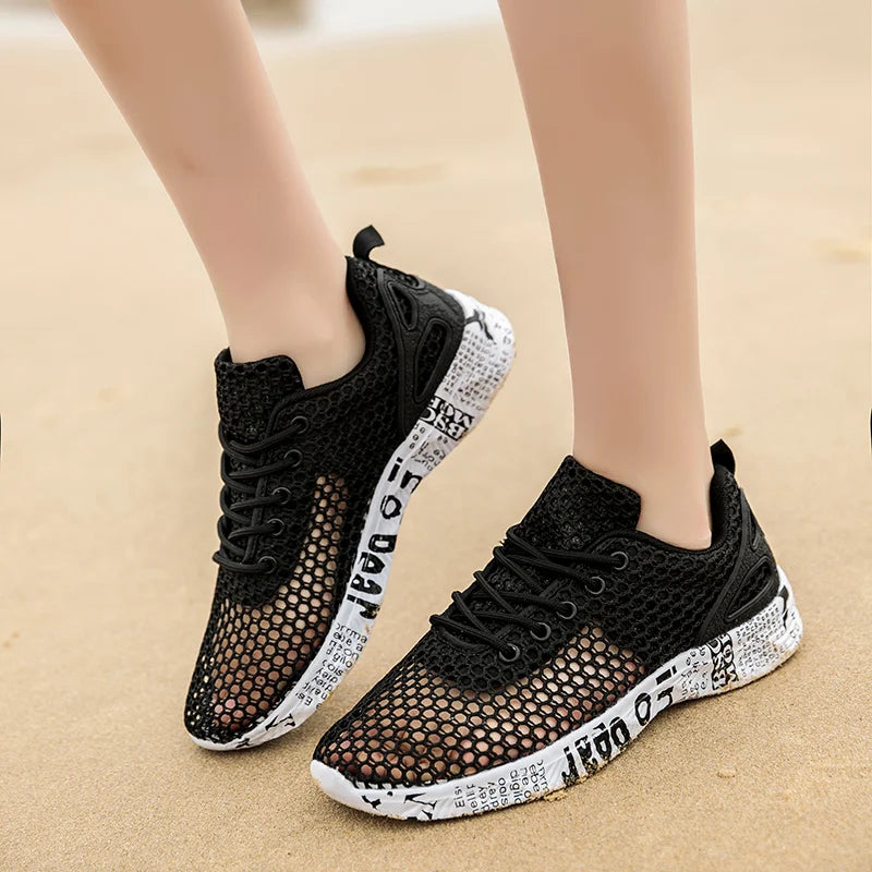 Men Women Quick-Dry Wading Shoes Water Shoes Breathable AquaIn Upstream Antiskid Outdoor Sports Wearproof Beach Sneakers 39-46