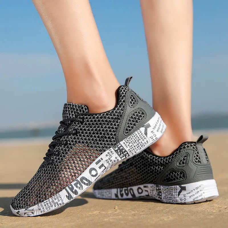 Men Women Quick-Dry Wading Shoes Water Shoes Breathable AquaIn Upstream Antiskid Outdoor Sports Wearproof Beach Sneakers 39-46