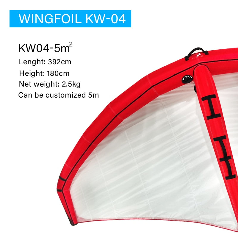 Windsurfing Wing Foil Surfing Board Hydrofoil Wingsurf Inflatable SUP Paddle Kitesurf 4M 5M 6M