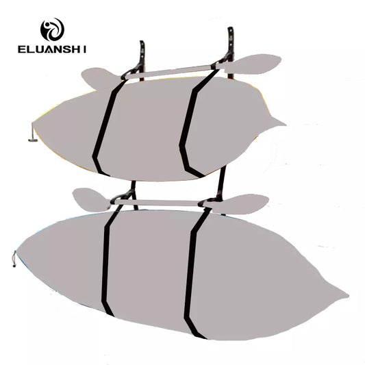 Webbing Hanger Strap - Set of 2 paddle kayak de pesca bateau canoe rubber fishing Boat accessories SUP Surfboard marine black