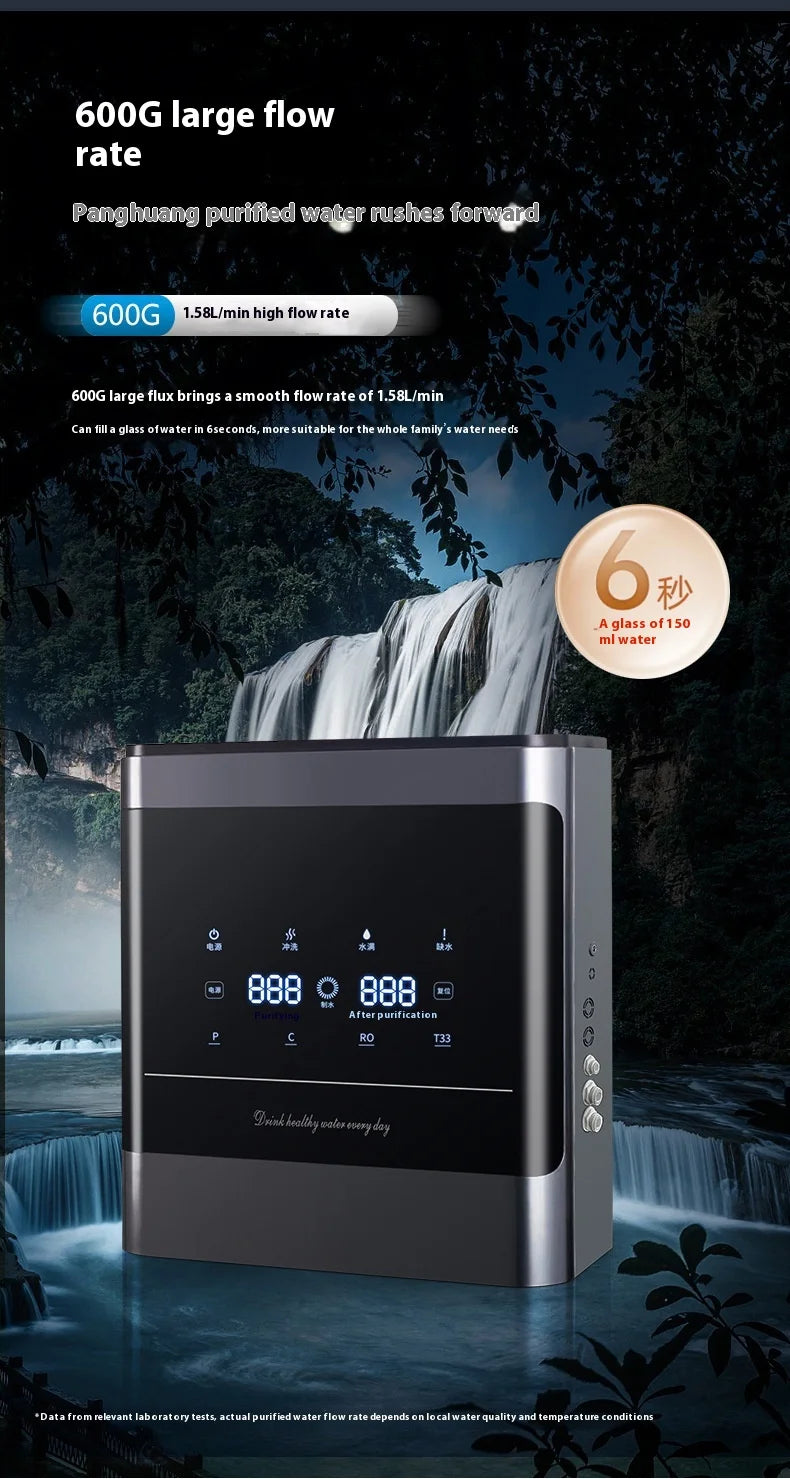 600g Household RO Reverse Osmosis Water Purifier Wall-Mounted Tap Water Filter Kitchen Direct Drinking Descaling Pure Water