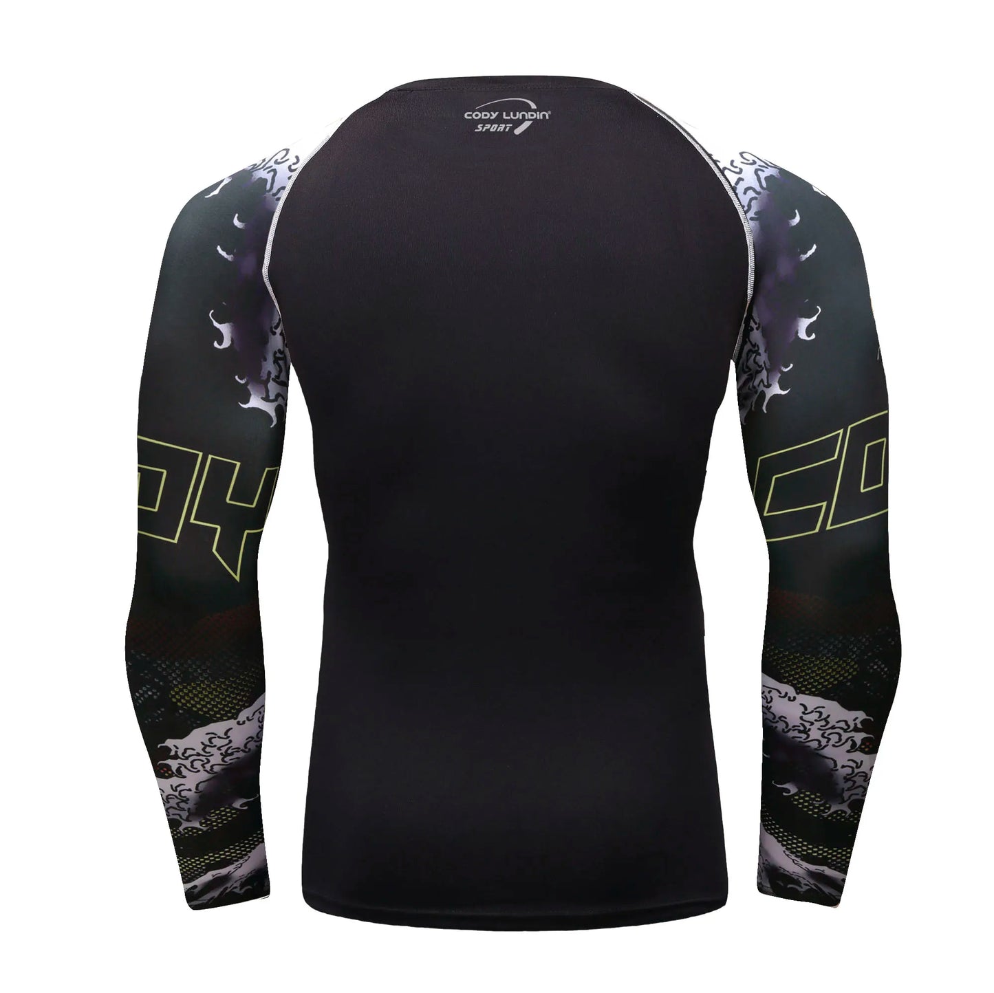 CODY LUNDIN UV Protection Long Sleeve Swim Rashguard For Men Swimsuit Quick Dry Surf Driving Mens Sublimation T Shirt Gym Tops