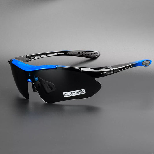 Comaxsun profissional polarizado ciclismo óculos de bicicleta esportes ao ar livre óculos de sol uv 400 com 5 lentes tr90 2 estilo