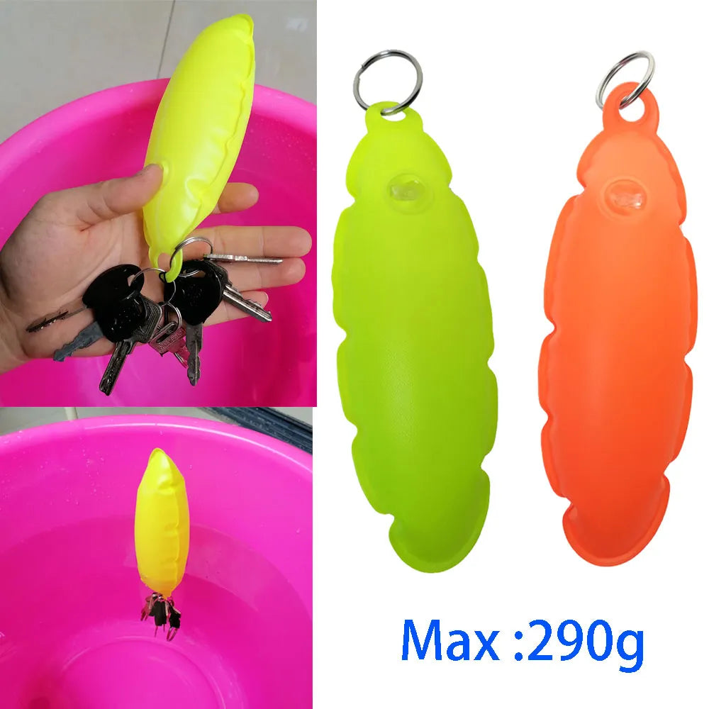 Kayak Floating Keyring Fender Buoyant Key Ring Marine Sailing Boat Float Canal Keychain