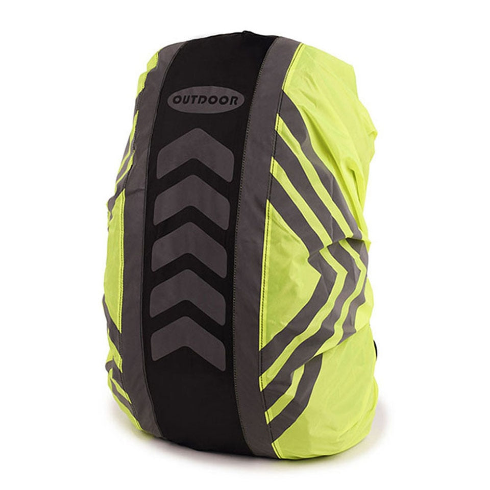 20-55L New Reflective Backpack Cover Sport Bag Covers Rain Cover Backpack Outdoor Riding Dustproof Waterproof Rainproof Covers