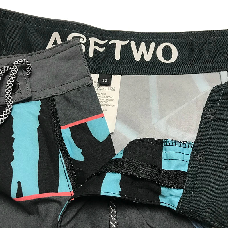 2021 new Brazil swimsuit men's shorts swimsuit water sports pants waterproof stretch surf beach pants Bermuda shorts plate pants