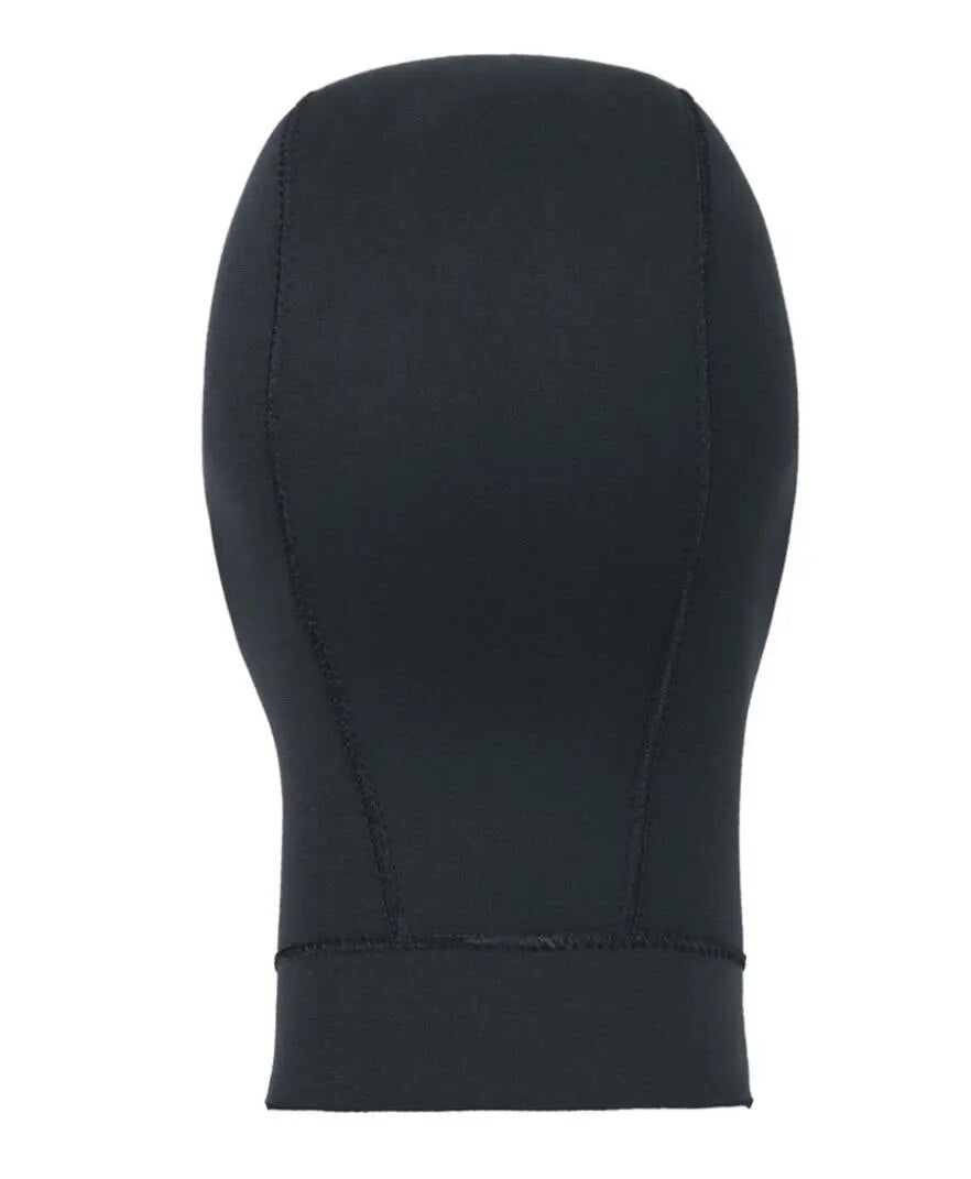 Chapéu de mergulho de neoprene 3mm, profissional, tecido uniex ncr, touca de natação, inverno, à prova de frio, capa de cabeça, capacete, roupa de banho, 1 peça