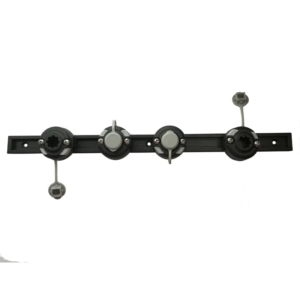 550mm Aluminum Kayak Slide Track Rails Bracket DIY Accessories Fishing Rod Holder Mounting Base Rack Tackle Kit