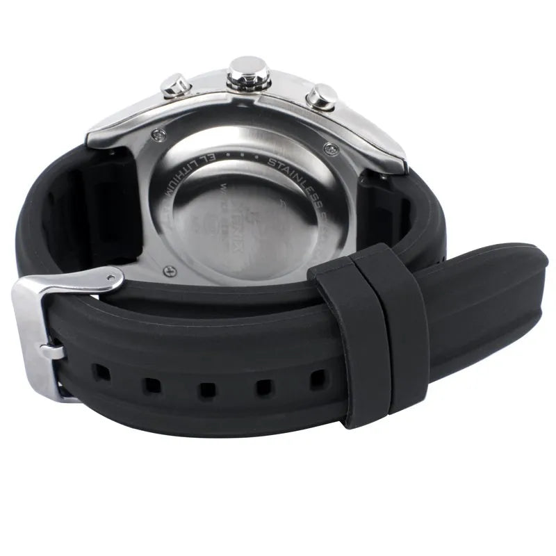 TOP Men Sports Watches Waterproof 100m Analog-Digital Watch Running Swimming Diving Wristwatch Relojes Hombre Montre Homme MY