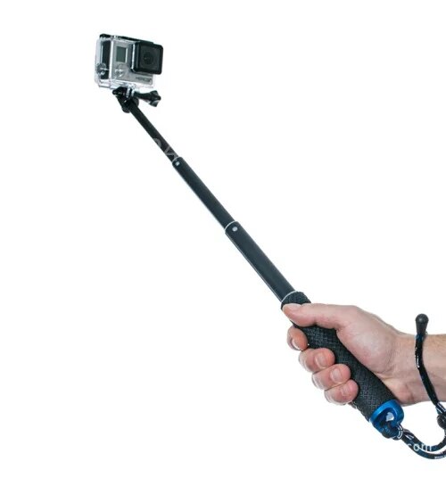 Surfing Diving Extendable selfie Stick Pole Monopod For GoPro Hero8 Hero 7 6 Hero5 4 3+ SJCAM SJ4000 Yi 4K Mijia Action camera