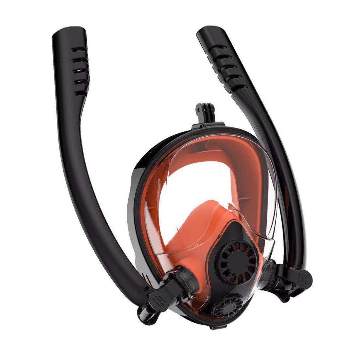 2022 New Double Breath Tube Swimming Mask Full Face Snorkel Mask Anti-Fog Anti-Leak Adults kids Diving Mask Diving Equipment