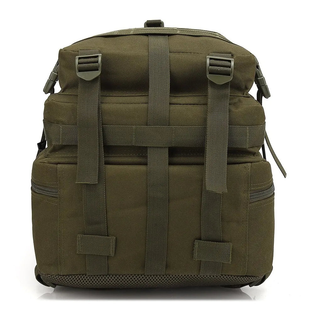 Mochila tática militar masculina de grande capacidade, 50l, bolsa de assalto militar ao ar livre, 3p, edc, pacote molle para trekking, acampamento, caça