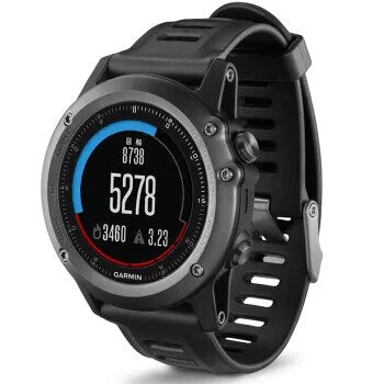 Relógio esportivo fenix 3 original, gps, fitness, corrida, natação, mergulho, 100m, à prova d'água, bluetooth, bússola, relógio inteligente masculino