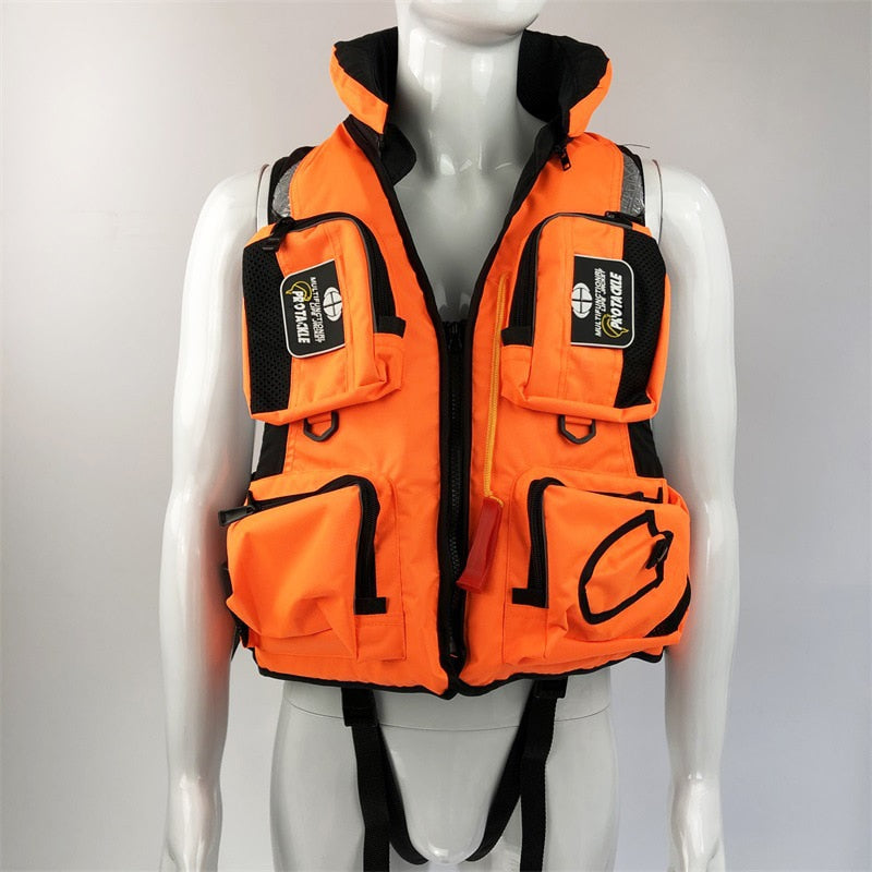Adulto colete salva-vidas ajustável flutuabilidade ajuda natação barco vela pesca esportes aquáticos segurança homem jaqueta colete