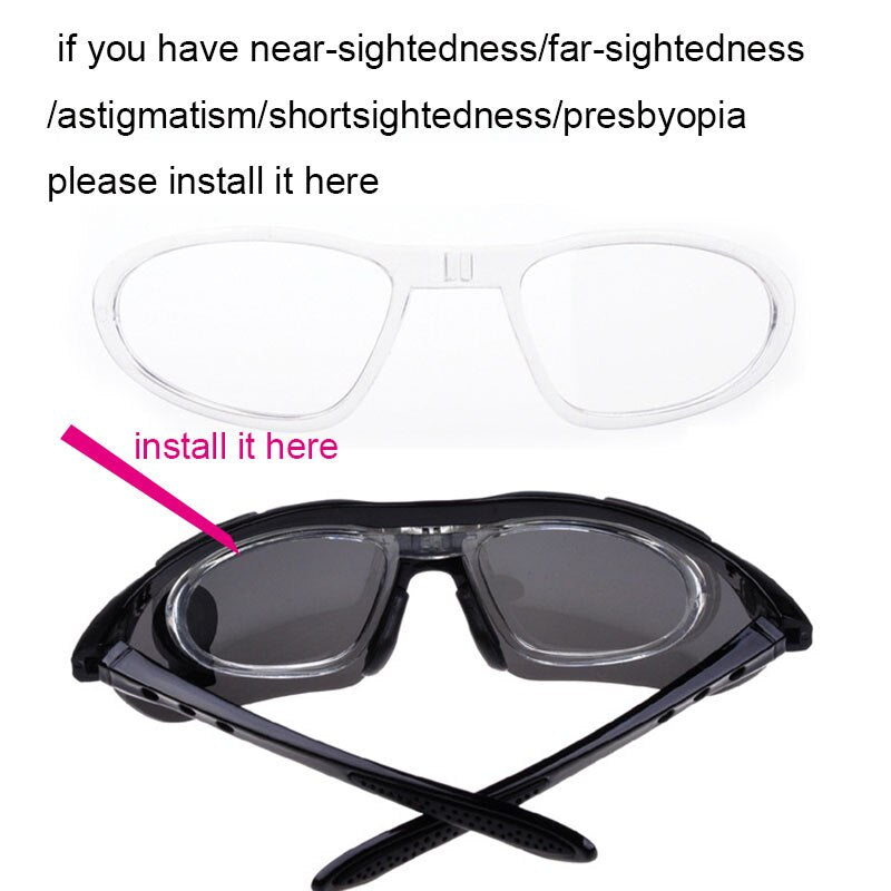 Goggle Sun Glasses Outdoor Sports Glasses Sunglasses Goggles Eyewear 5 Lens For Men Optical Frame For Myopia Hyperopia