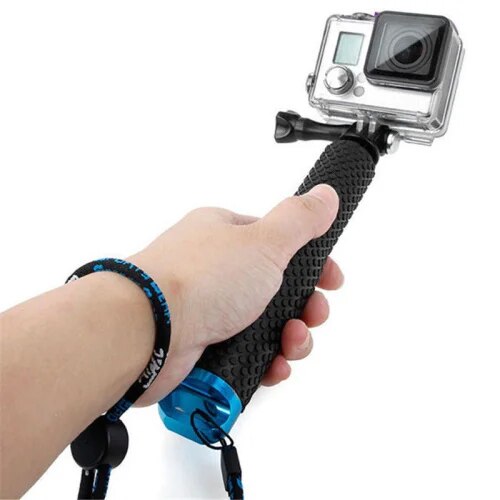 Surfing Diving Extendable selfie Stick Pole Monopod For GoPro Hero8 Hero 7 6 Hero5 4 3+ SJCAM SJ4000 Yi 4K Mijia Action camera