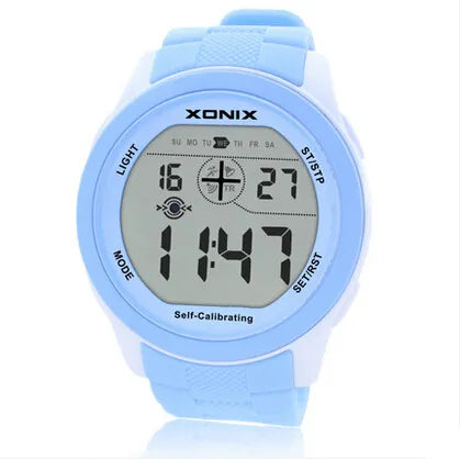 Hot!!! Self Calibrating Internet Timing Men Sports Watches Waterproof 100m Digital Watch Swimming Diving Wristwatch Montre Homme