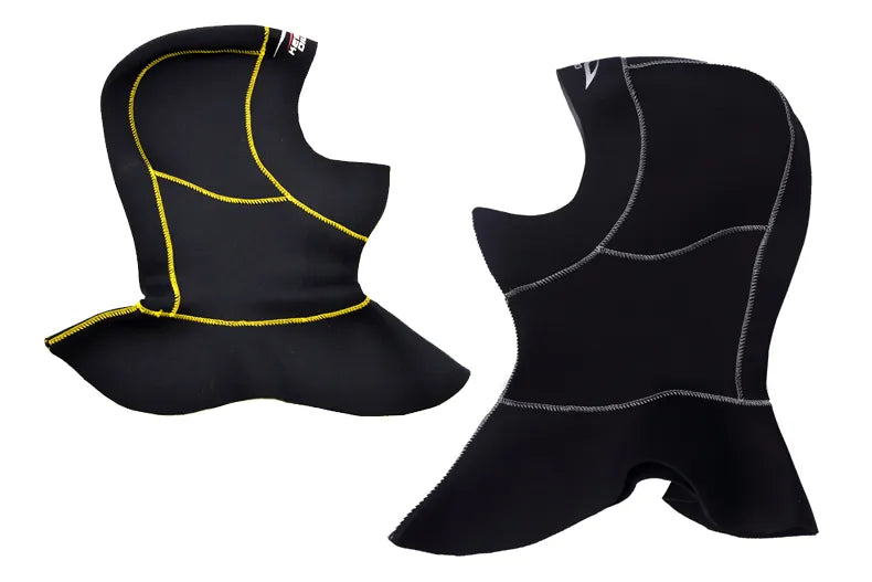 Manter o mergulho 3mm neoprene capuz de mergulho com ombro equipamento de mergulho chapéu boné inverno nadar quente wetsuit caça submarina