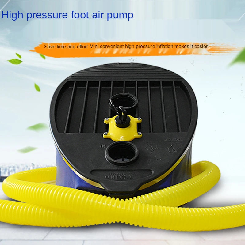 High Pressure 10 Liters Extra Large Multifunctional Kayak Pedal Air Pump Inflatable Boat Inflatable Boat Manual Pump