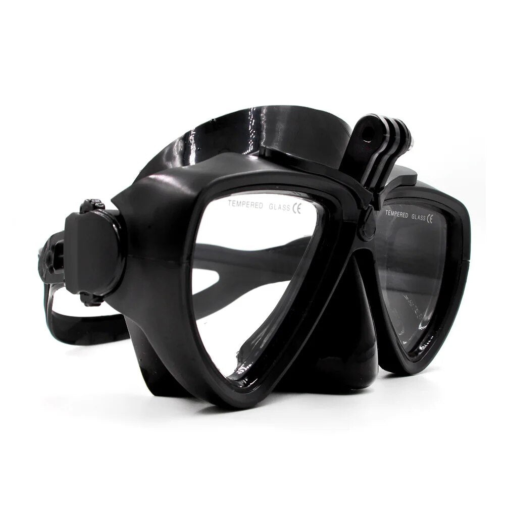 TELESIN Diving Mask Scuba Dive Snorkel Swimming Googgles Tempered Glasses for GoPro Hero Max Insta360 Osmo Action