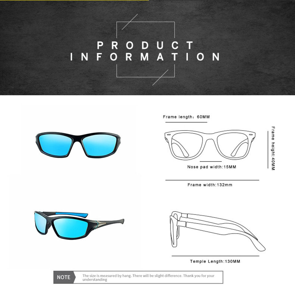 KoKossi Sunglasses Polarized Driving Sport Ultraviolet Rays Fashion Wear Party Universal Classic Sun Glasses With Glasses Case