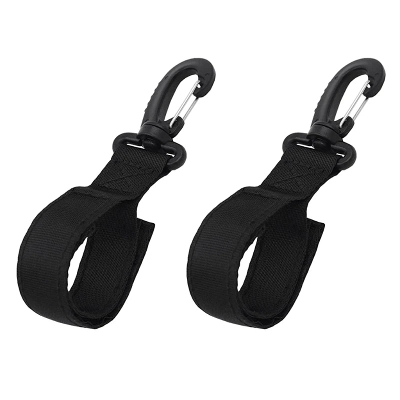 2PCS Kayak Paddle Keeper Oar Webbing Strap Holder Snap Clip For SUP Paddleboard Inflatable boat Paddle