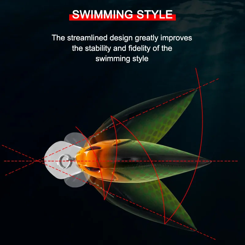 Banshee 58mm 9g Snoop VIBS VKR58 Shallow Diving Crankbaits Fishing Lure Rattle Sound Wobbler Artificial Hard Artificial Bait