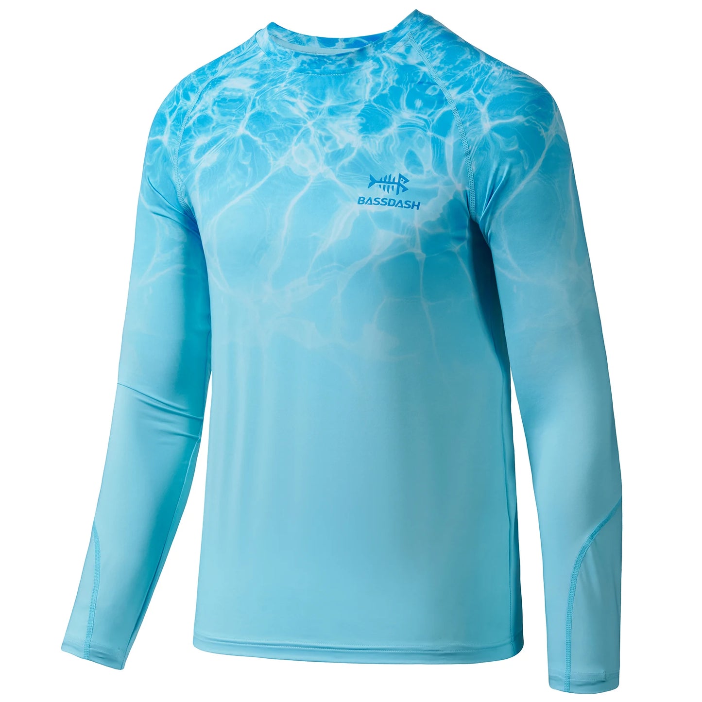 Bassdash Youth UPF50+ Camo Active Performance Long Sleeve Fishing Shirt Sailing Hiking Cycling Surfing Sport Skin Friendly