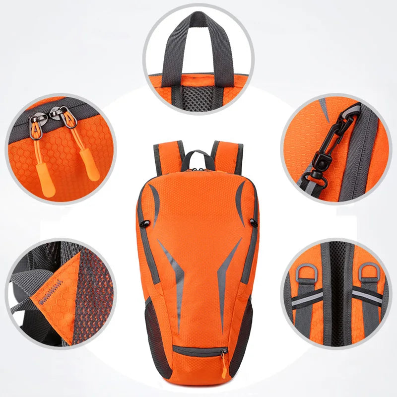 18l novo saco de ciclismo das mulheres dos homens equitação à prova dwaterproof água respirável mochila pacote esporte ao ar livre com capacete saco líquido xa74tq