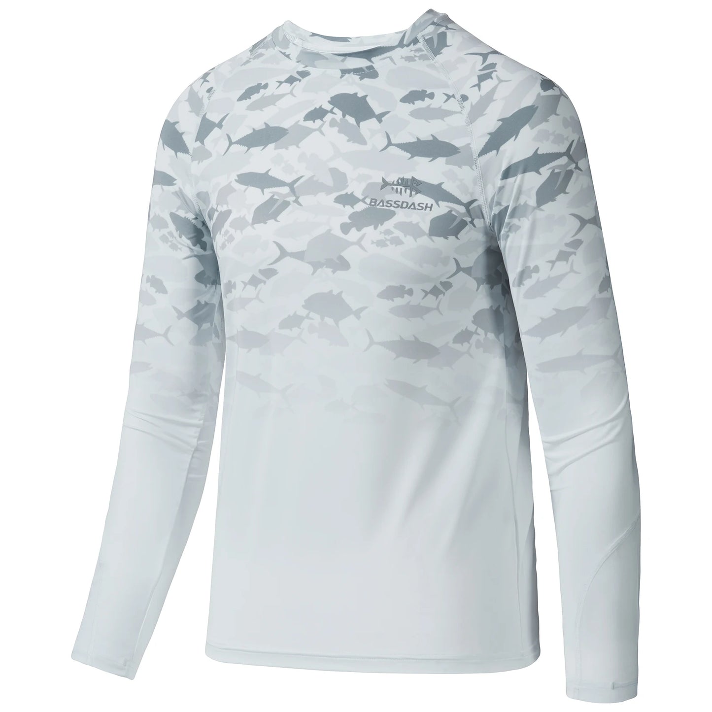 Bassdash Youth UPF50+ Camo Active Performance Long Sleeve Fishing Shirt Sailing Hiking Cycling Surfing Sport Skin Friendly