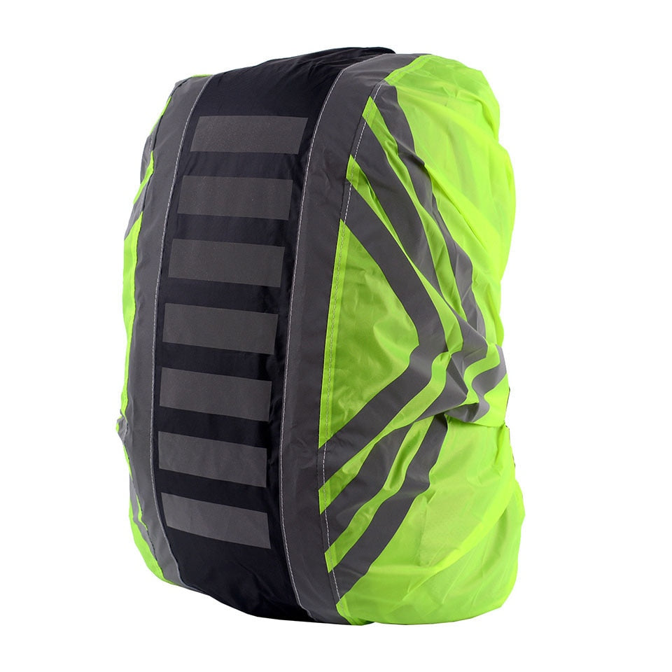 20-55L New Reflective Backpack Cover Sport Bag Covers Rain Cover Backpack Outdoor Riding Dustproof Waterproof Rainproof Covers