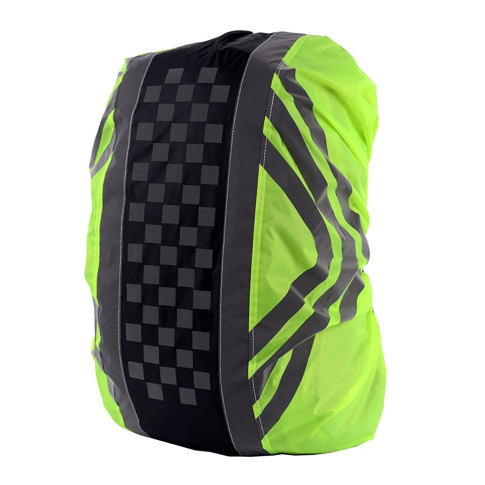 20-55L New Reflective Backpack Cover Sport Bag Covers Rain Cover Backpack Outdoor Riding Dustproof Waterproof Rainproof Covers