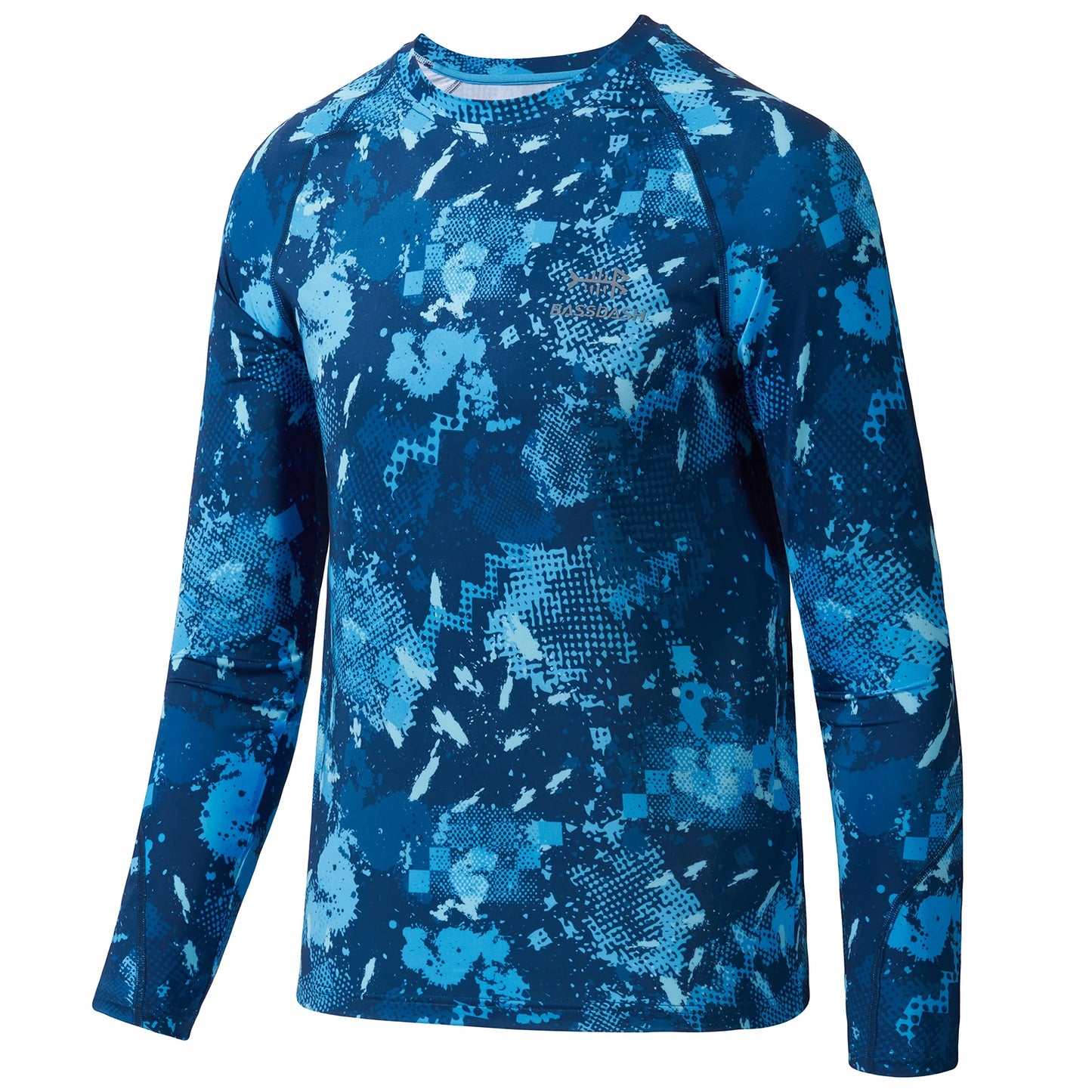 Bassdash Youth UPF50+ Camo Active Performance Long Sleeve Fishing Shirt Sailing Hiking Cycling Surfing Sport Skin Friendly