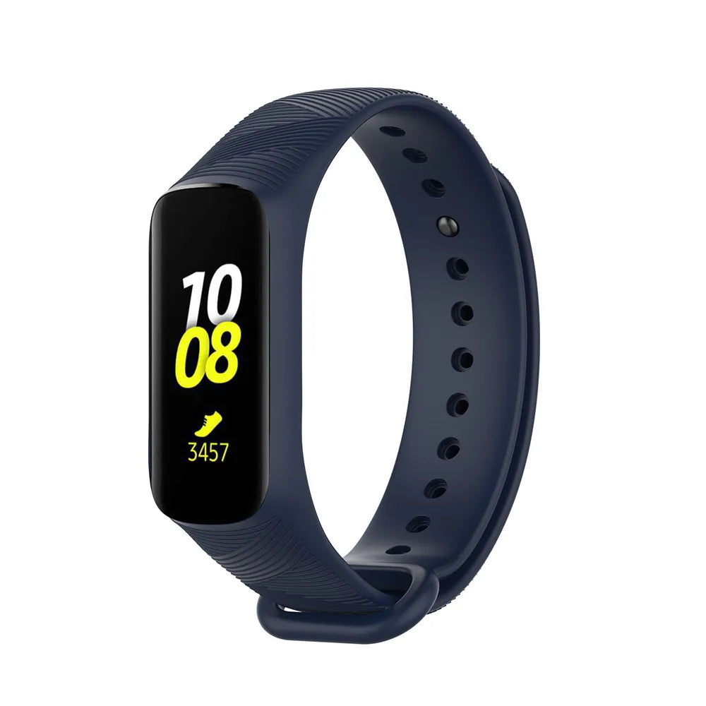 Pulseira inteligente para samsung galaxy fit-e r375 esporte pulseira de relógio de silicone macio para samsung galaxy fit e SM-R375 pulseira