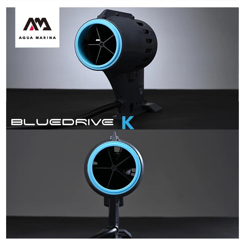 AQUA MARINA BLUEDRIVE POWER FIN SUP Stand Up Paddle Board Push Surf Kayak Surfboard Propeller 12V Battery Electric Engine Motor