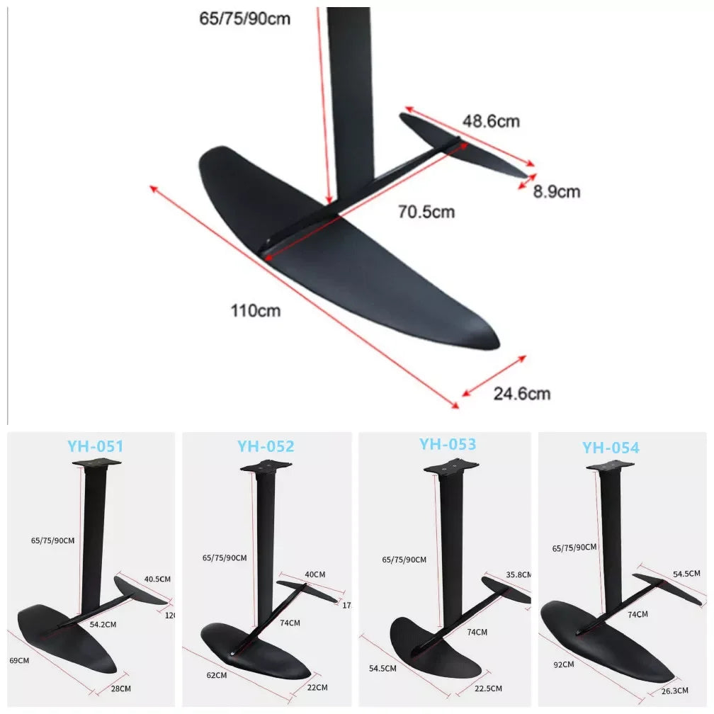 Inflatable Hydrofoil Windsurfing Board Foil Electric Surfboard Foil Wingsurf Board Wing Foil Set