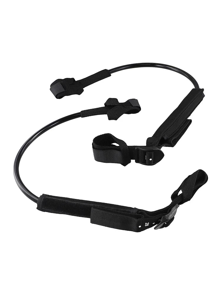 NonSlip Adjustable Windsurfing Harness Line 2 Pieces Heavy Duty PU Material Suitable for Windsurf and Surfing Gear Replacement