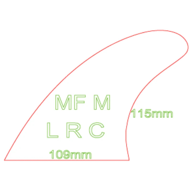 JNJ-FCS 2 Surfboard, M G5 Fins, Medium Surf Table And Large G7 Thruster with Honeycomb