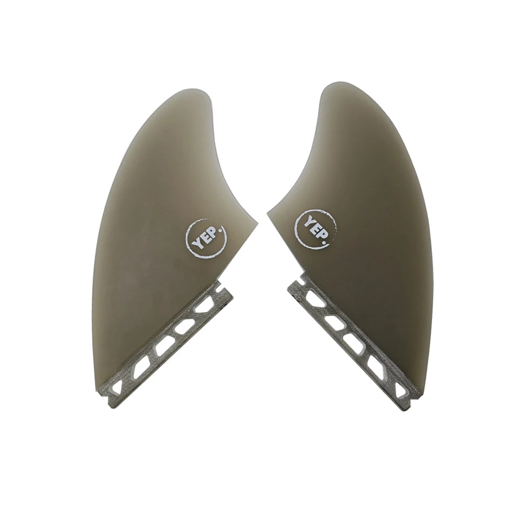 Single Tabs Keel Fins Fiberglass Twin Keel 2pcs Surfboard Fins UPSURF FUTURE Keels Surf Fin Twins Side Fins