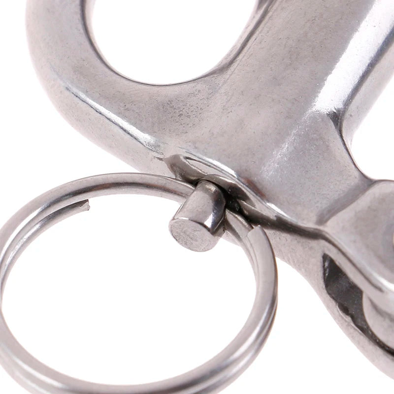 316 Stainless Steel Rigging Sailing Fixed Bail Snap Shackle Yacht Outdoor Living